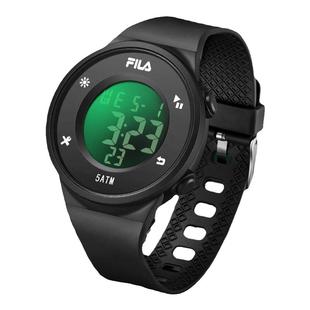 FILA斐乐夜光电子手表运动简约防水初高中大学生男女腕表礼物6557