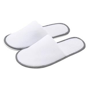 10双酒店专用一次性拖鞋秋冬季待客居家宾馆加厚防滑旅行高档拖鞋