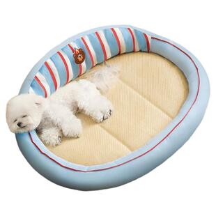夏日狗窝四季通用小型犬比熊泰迪狗狗睡窝宠物沙发床猫咪垫子夏季