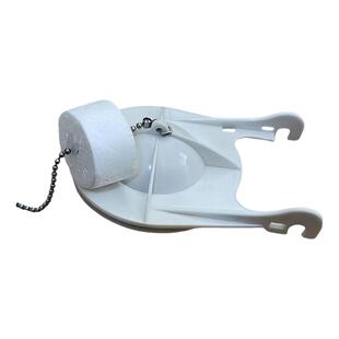 美标马桶水箱配件座便器大口3寸出水阀排水拍盖密封下水盖止水盖