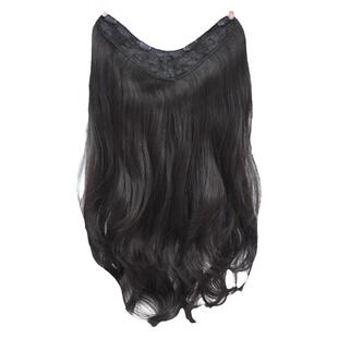 艾妃假发片一片式长卷发女增发量蓬松隐形无痕接发片三片式大波浪