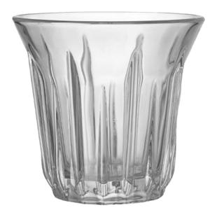 ins风咖啡玻璃杯Dirty咖啡杯澳白杯家用美式透明早餐杯拿铁杯短笛