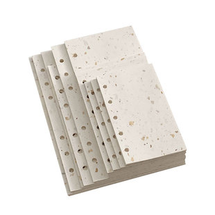 120g再生咖啡纸特种纸A6FC奇葩a6内页活页本A7手帐per内芯slimM5