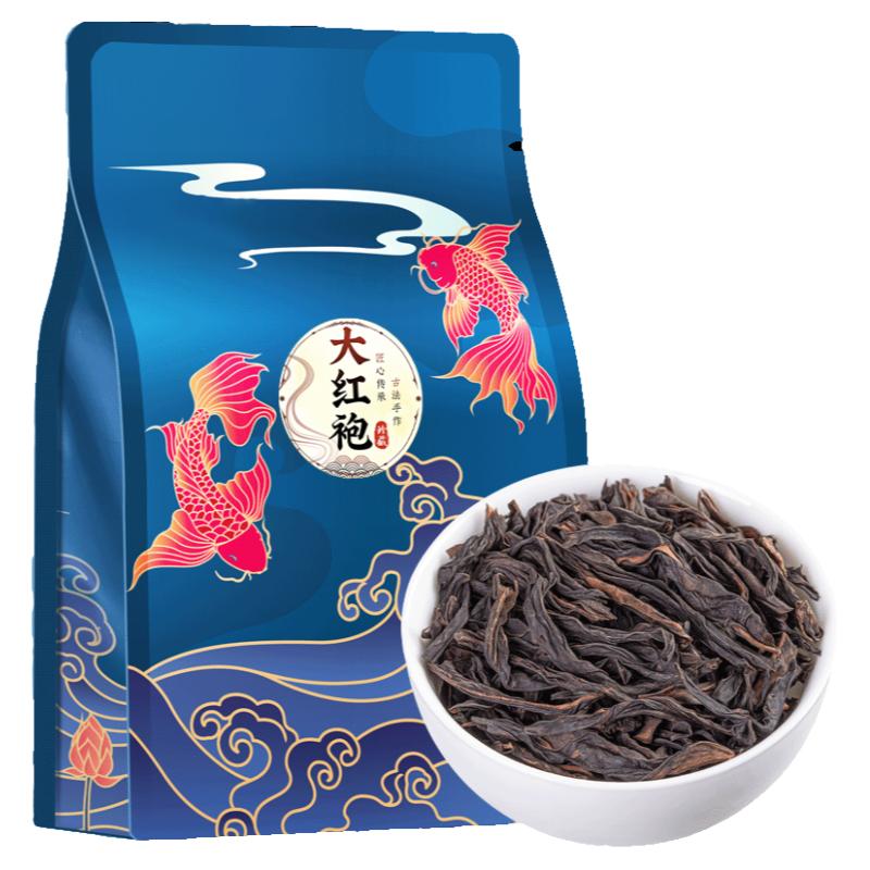 中闽峰州 大红袍茶叶新茶 岩茶岩骨花香高山乌龙茶袋装500g