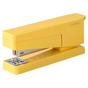 Nusign纽赛可旋转订书机大号高颜值便携式办公家用学生文具订本子多功能省力型加厚钉书器送订书针重型限定色