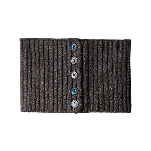 DesigualStudio系列针织面料圆形棕色围脖围巾