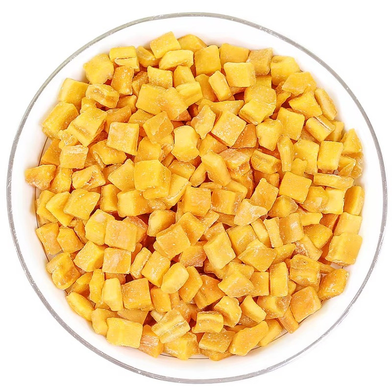 果脯芒果丁碎粒芒果干烘焙专用牛轧糖奶糕原材料月饼馅料蜜饯商用