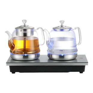 万利达全自动上水电热烧水壶玻璃家用保温茶台一体智能电茶炉器具