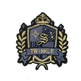 现货【星依初JK】原创设计JK/DK制服校供布制徽章胸针 别针款校徽