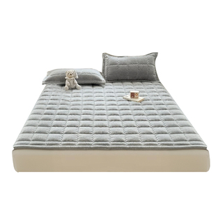 冬天加厚牛奶绒床单180x200家用软垫学生宿舍单人被褥绒毛毯铺床