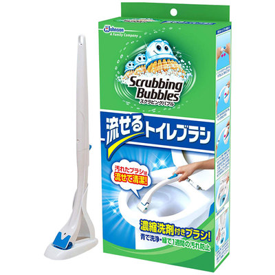 日本庄臣一次性马桶刷替换头