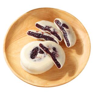 血糯米红豆山药饼桑葚紫米饼五黑营养早餐代餐面包休闲零食糕点软