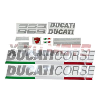 适用ducati杜卡迪全车板拉花贴花