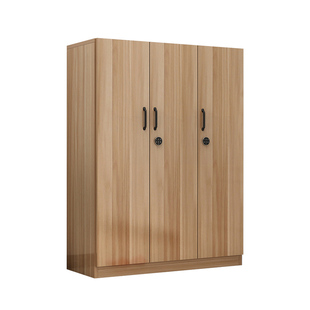 大容量家用门口走廊带密码锁鞋柜靴橱阳台储物收纳楼道木质可定制