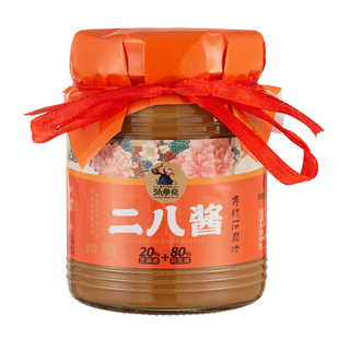 张学堂二八酱老北京风味芝麻酱花生芝麻酱涮羊肉蘸酱