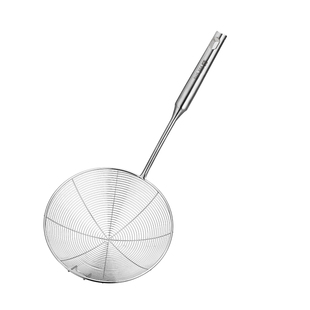 火锅专用漏勺304不锈钢食品级笊篱捞面捞饺子捞勺大漏勺家用厨房