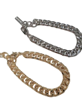 韩国东大门饰品金属冷淡风手链