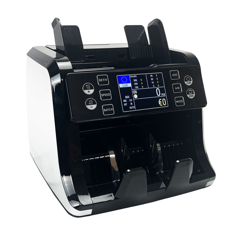 土耳其欧元面额机815多机金额货币点钞机立式钞数国合计验钞机