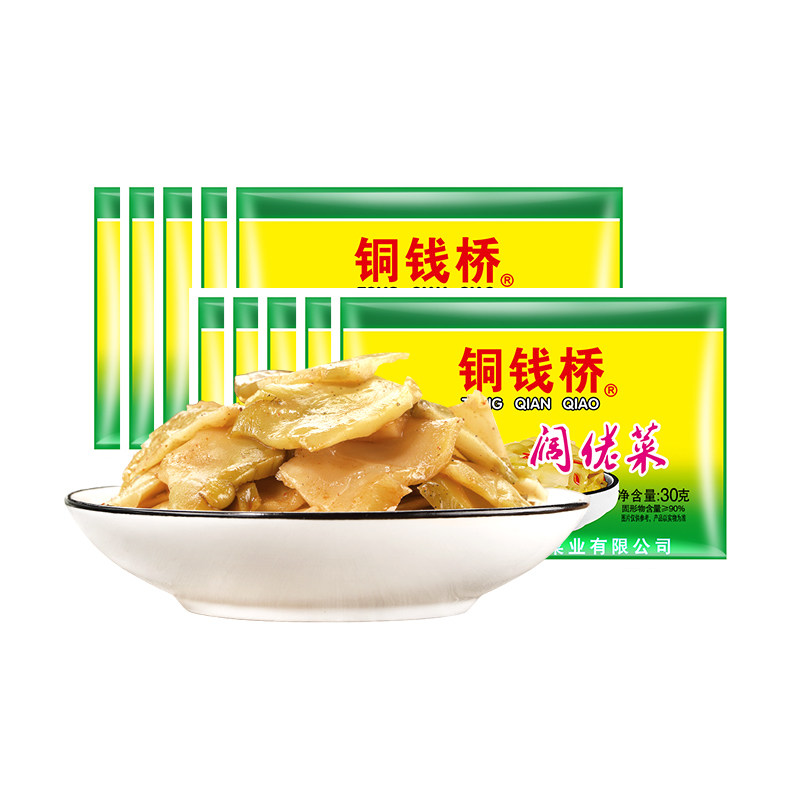铜钱桥榨菜片余姚脆嫩香辣