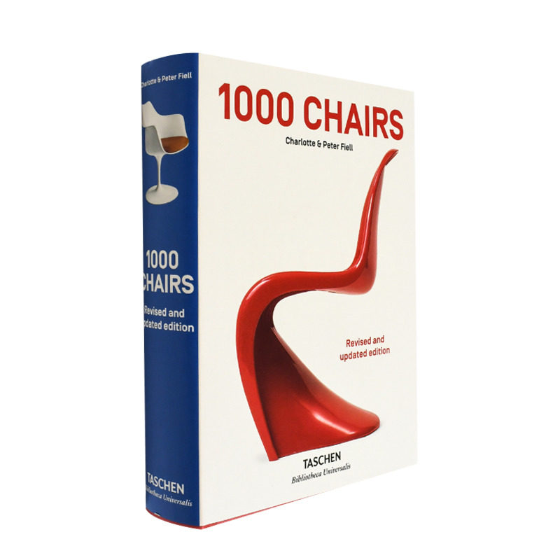 【现货】1000 Chairs 1000个椅子 原版进口产品设计 室内装饰书籍