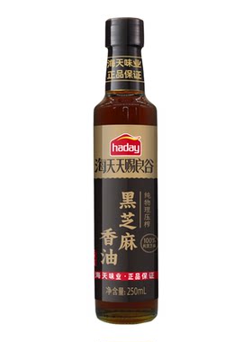天赐良谷黑芝麻香油250ml