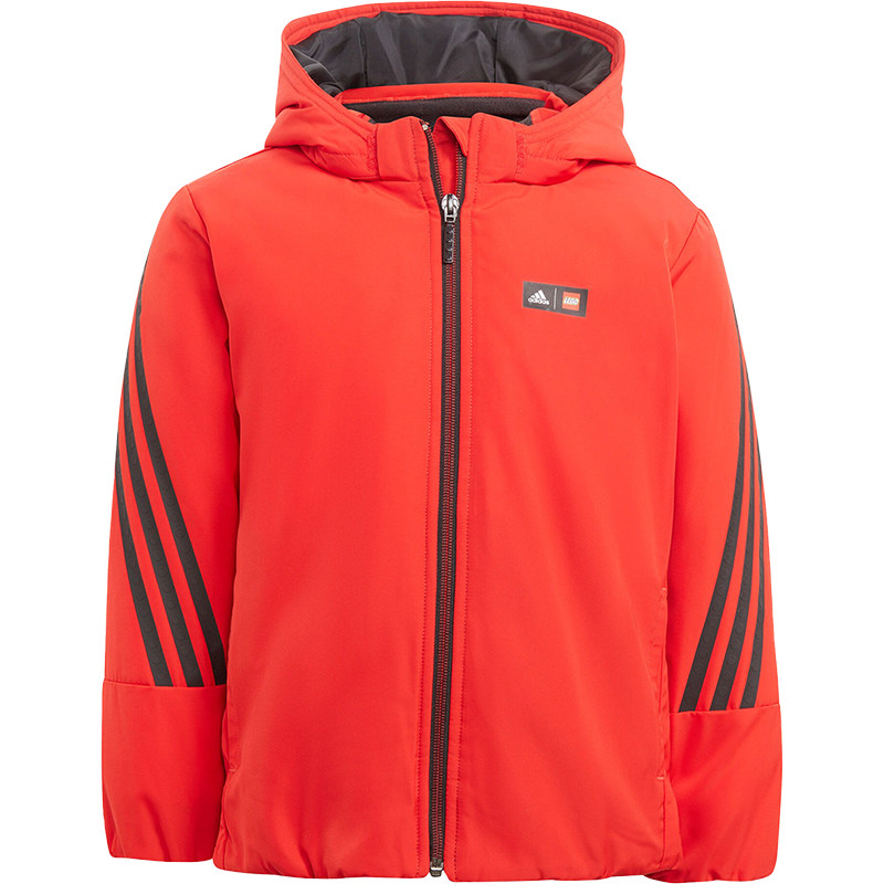Adidas/阿迪达斯正品冬季新款小童梭织保暖休闲棉服IJ7291