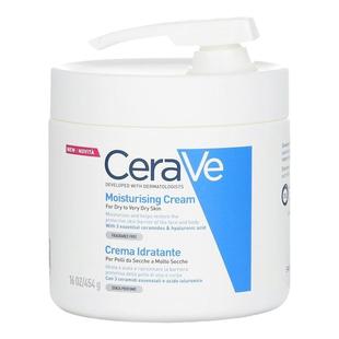 CeraVe适乐肤- 长效滋润修复面霜C霜 带泵头 454g/16oz