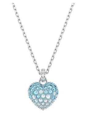 施华洛世奇心形链坠项链送女友