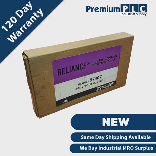 NEW RELIANCE ELECTRIC 57407 68000 CPU PROCESSOR MODULE 05740