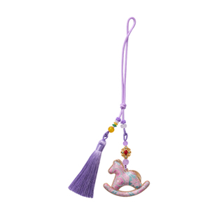 马年新年春节非遗宋锦摇摇马挂件手工diy材料装饰品包挂车挂团建