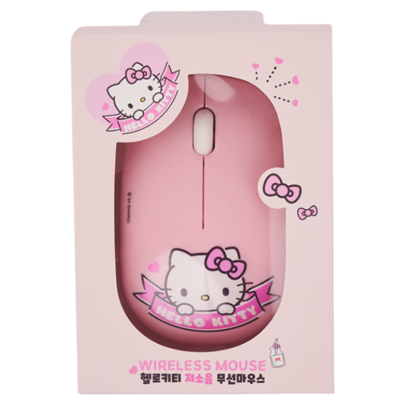 三丽鸥凯蒂猫无线鼠标便携静音女