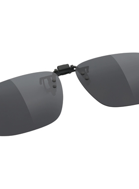 偏光夹片太阳镜开车专用 防强光防眩晕 近视秒翻墨镜白天日用灰片