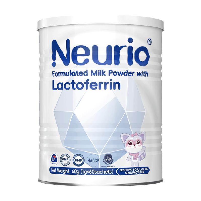 NEURIO/纽瑞优新西兰进口营养品乳铁蛋白调制乳粉益生元白金版60g