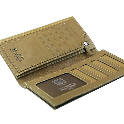 塞飞洛新款中年男士钱袋钱包头层