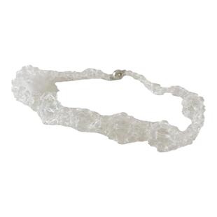 独特浮夸水晶珍珠项链女轻奢串珠气质夏锁骨链颈链网红短款配饰