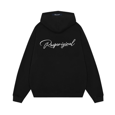 品牌花体LOGORASP卫衣连帽
