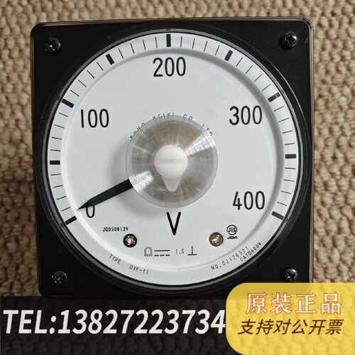 原装正品东洋计器TOYOKEIKI400V电压表TypeD现货议价