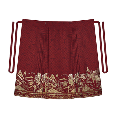 织造司原创明制汉服马面裙万里