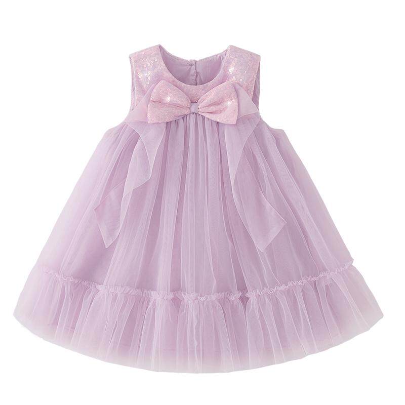 [2026夏季新品]女童连衣裙小童甜美纱裙儿童夏装礼服裙宝宝公主裙