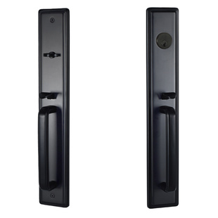 304不锈钢双开门机械锁农村别墅庭院入户门家用通用型防盗大门锁