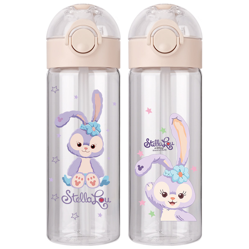 星黛露塑料兔子紫色女款吸管杯