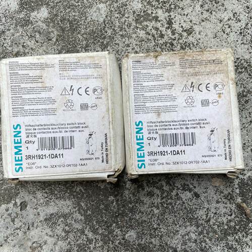 【请询价】3RH1921-1DA11 2个成色如图标价为单价