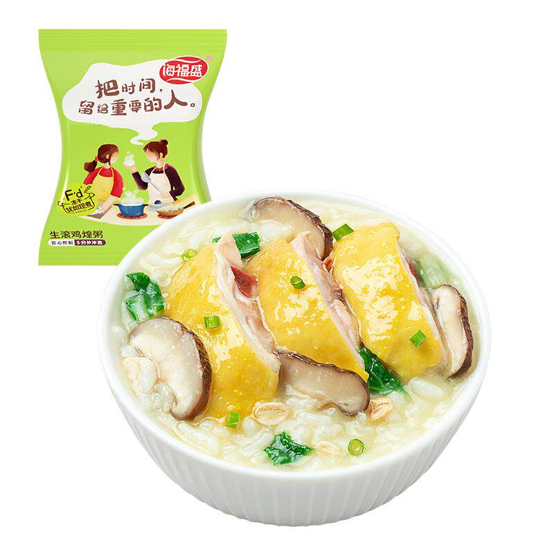 海福盛冻干速食粥早餐袋装