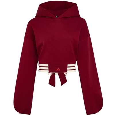 滔搏adidas阿迪达斯女子运动休闲套头衫卫衣KX4643