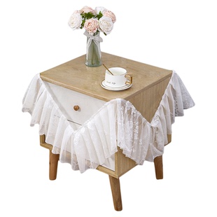 床头柜盖布公主风高档全包高级感遮丑神器床头柜套罩2025新款法式