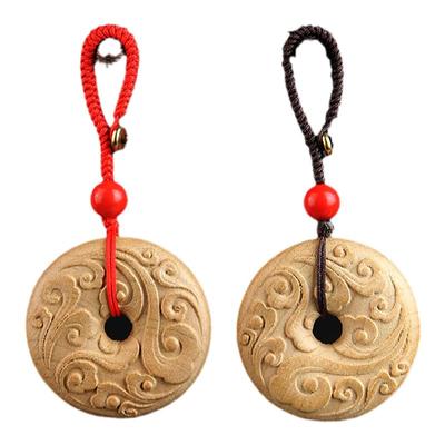 桃木平安扣挂件创意礼品