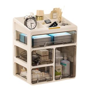 入户玄关收纳盒钥匙杂物储物盒轻奢抽屉式鞋柜客厅桌面口罩整理盒