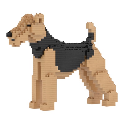 JEKCA积卡万能梗犬拼搭积木ABS