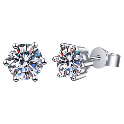 老凤祥足银耳钉送女友