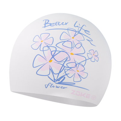 洲克硅胶泳帽防水护发护耳不勒头